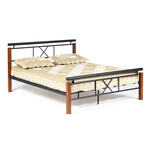 Двуспальная кровать EUNIS (AT-9220) Wood slat base (14025) в Армавире