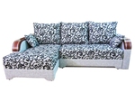 Угловой диван Каламбур 3 с накладными подлокотниками в Армавире