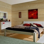 Деревянная кровать Рондо 2 в Армавире
