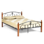 Двуспальная кровать Кровать РУМБА (AT-203)/ RUMBA Wood slat base в Армавире