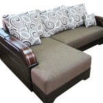 Угловой диван Каламбур 3 с накладными подлокотниками в Армавире