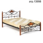  Двуспальная кровать CANZONA Wood slat base в Армавире